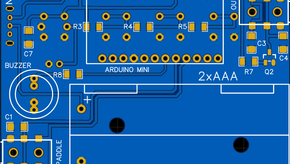 Keyer component side