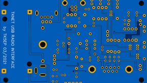 TKNET USB PCB solder side