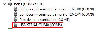 ATS20 comport