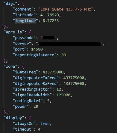 cr2rxu igate config digi